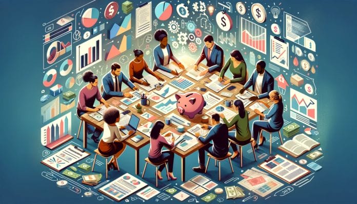 A visually appealing and informative image for a blog post titled 'Holistic Financial Planning for Financial Independence'.