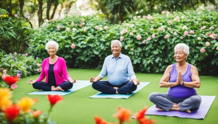 senior citizen activities for stress relief